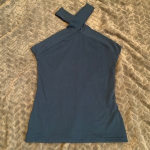 SHEIN Crisscross Halter Top